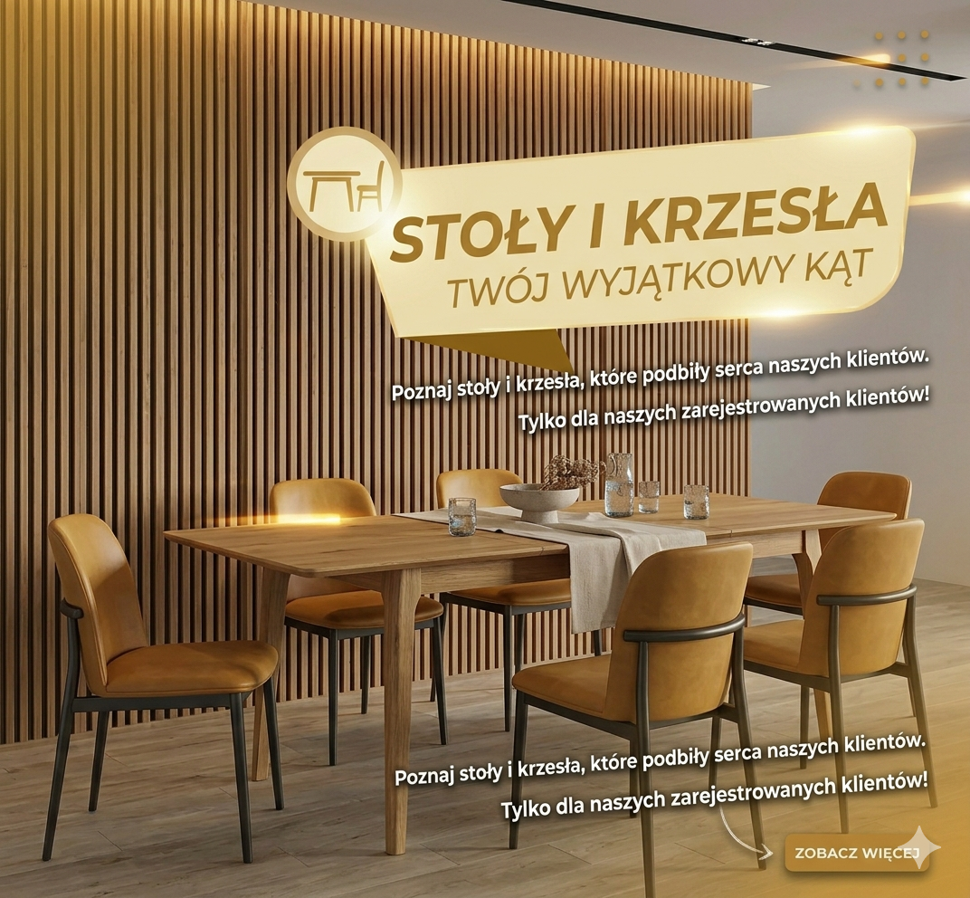 Stoły i krzesła